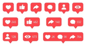 likes and followers